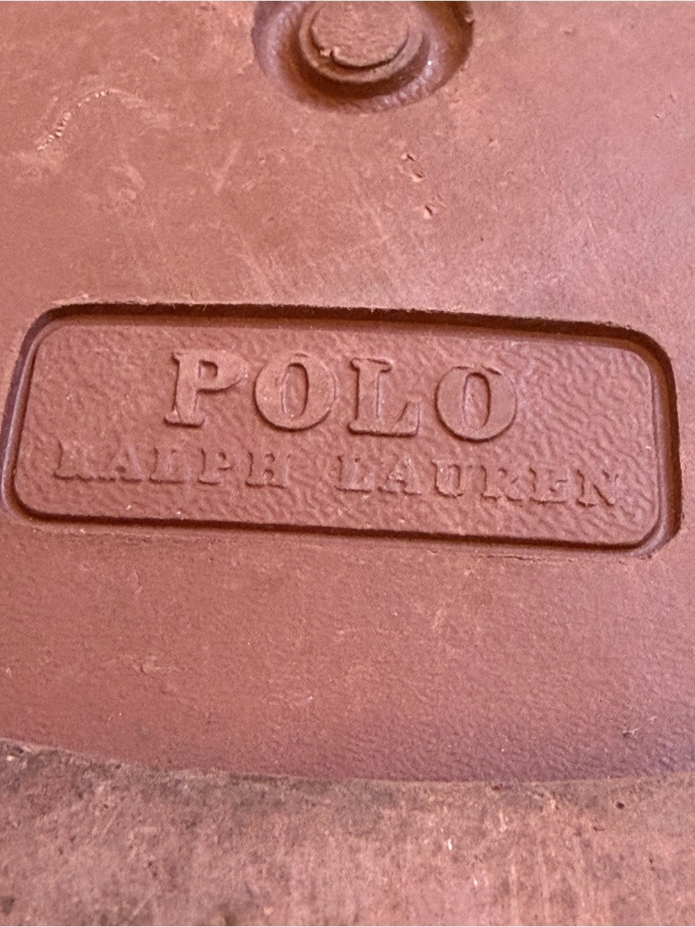 Polo Ralph Lauren Torrington Spectator Oxford Leather Canvas Mens 13 D Wingtip - Picture 7 of 8